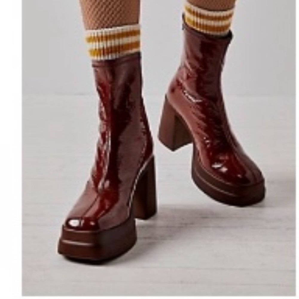 Free people booties - brand new! Just a bit small for me